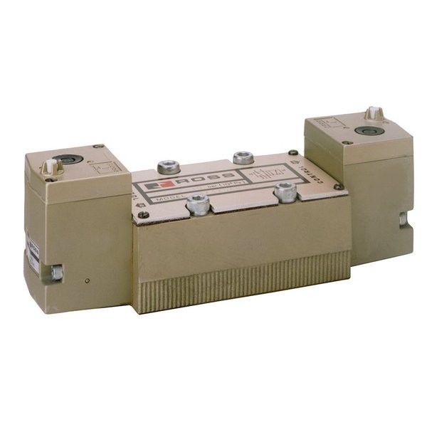 Ross Controls ANSI Size 2.5 W70 Series, 5/2 Single-Solenoid Controlled, Standard Temp, Spool W7076A3331Z